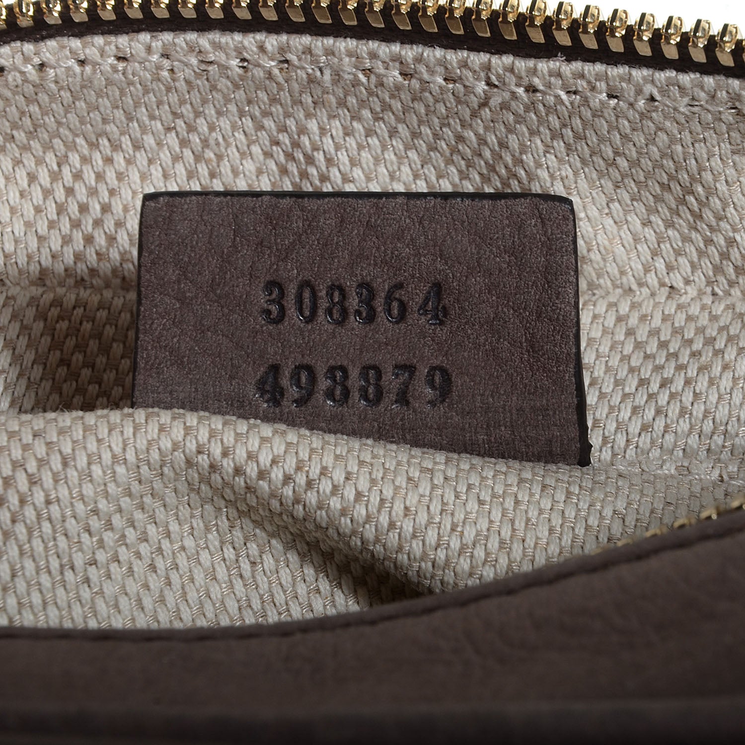 Gucci Vitello Range Small Soho Disco Bag Grey Field 7 of 7