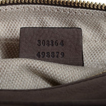 Gucci Vitello Range Small Soho Disco Bag Grey Field 7 of 7