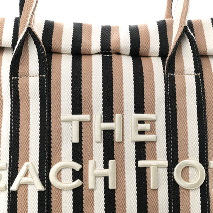 Marc Jacobs Jacquard Striped Beach Tote Bag Camel Multi 8 of 10