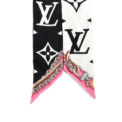 Louis Vuitton Silk Ultimate Monogram BB Bandeau Black 2 of 7
