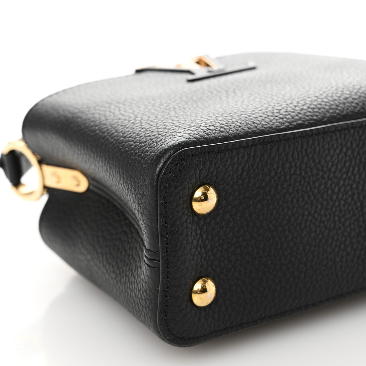 Taurillon Mini Capucines Black