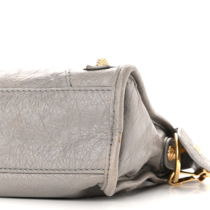 Balenciaga Agneau Giant 12 Gold Hardware Mini City Gris Pyrite 10 of 11