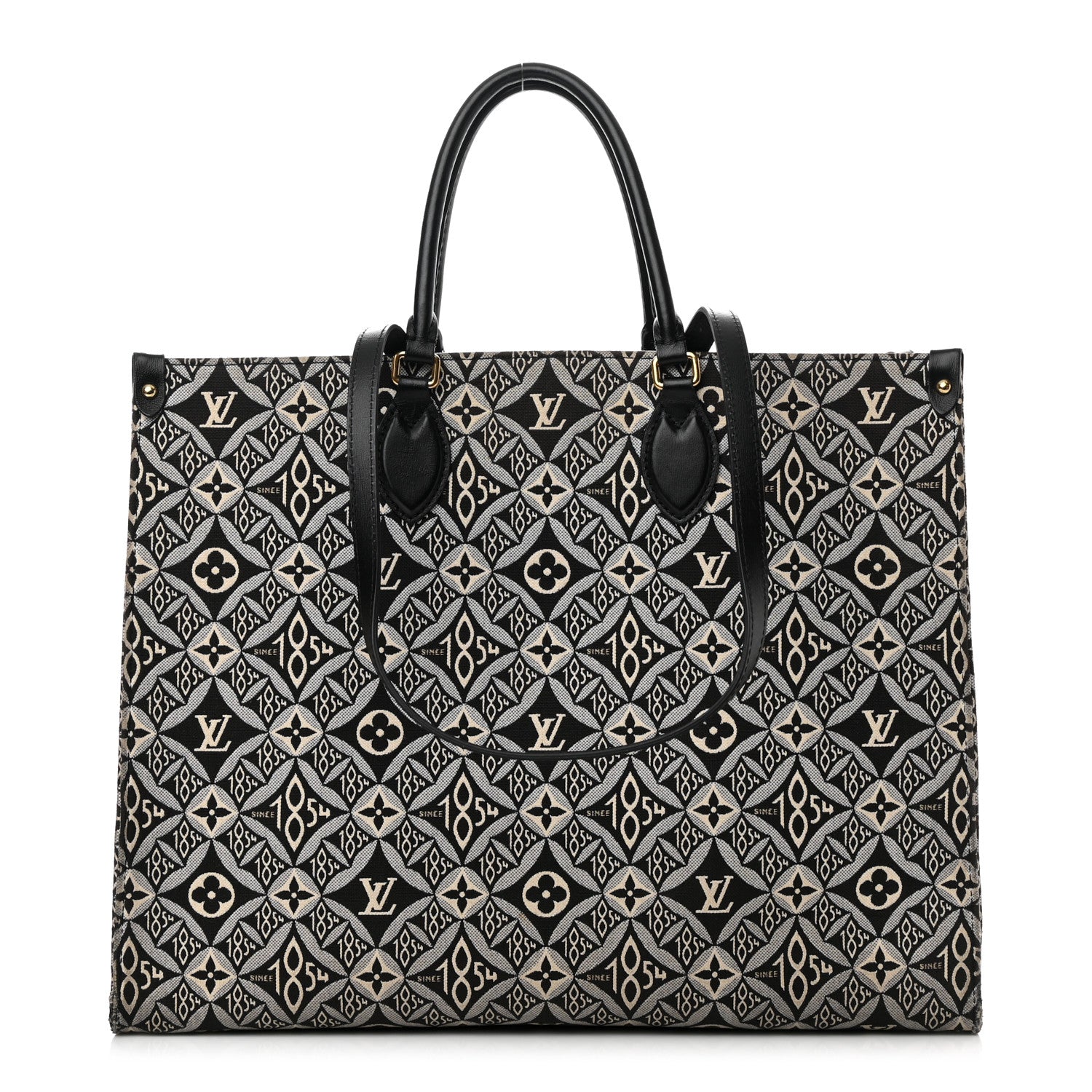 Louis Vuitton Jacquard Since 1854 Onthego GM Grey 1 of 15