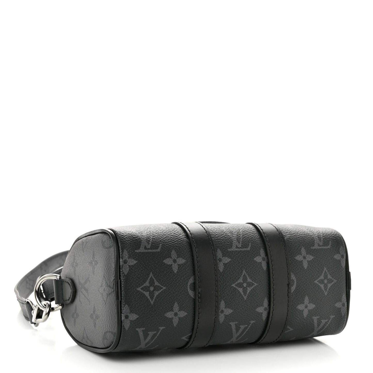 Reverse Monogram Eclipse Keepall XS Black