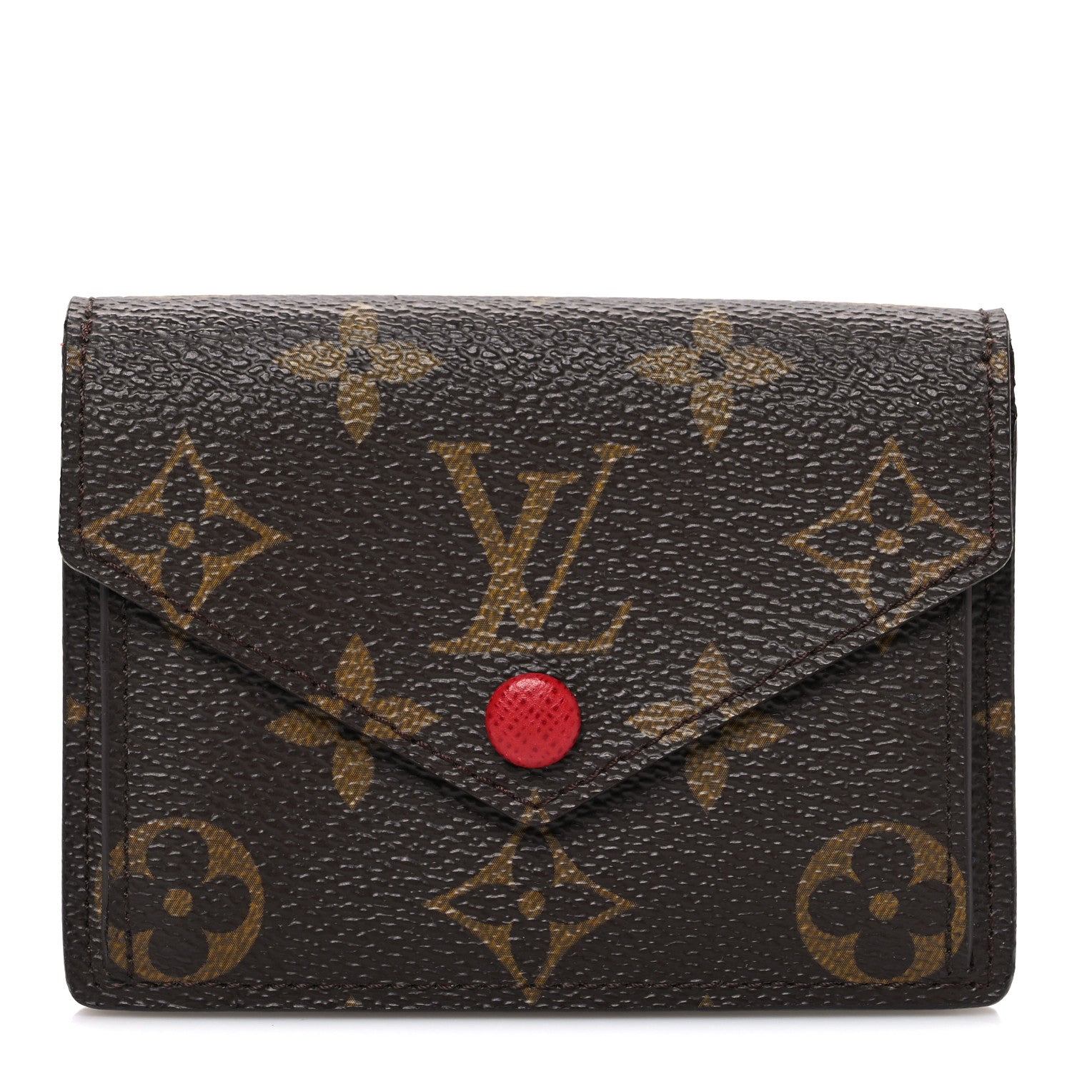 Louis Vuitton Monogram Compact Marie Wallet Rouge 1 of 7