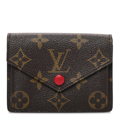 Louis Vuitton Monogram Compact Marie Wallet Rouge 1 of 7