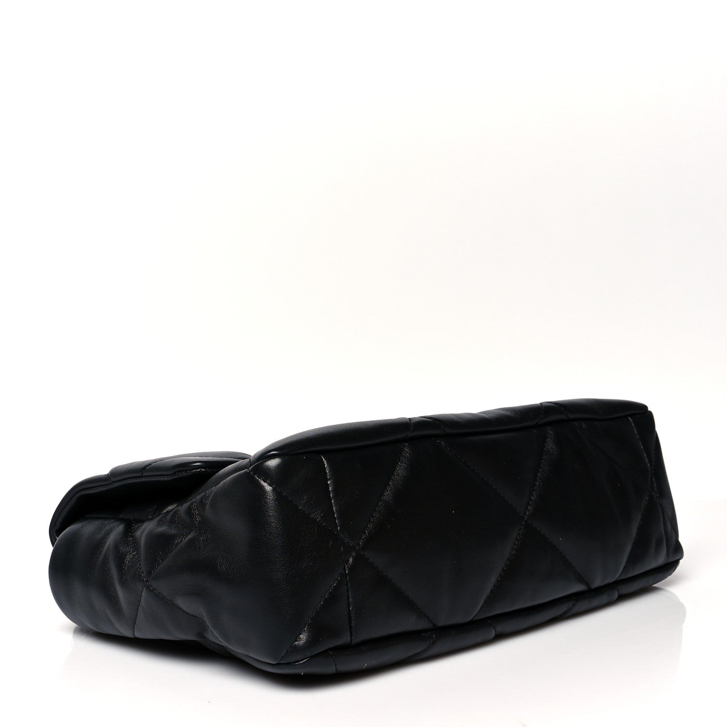 Chanel Lambskin Quilted Large Chanel 19 Flap Black 4 of 10