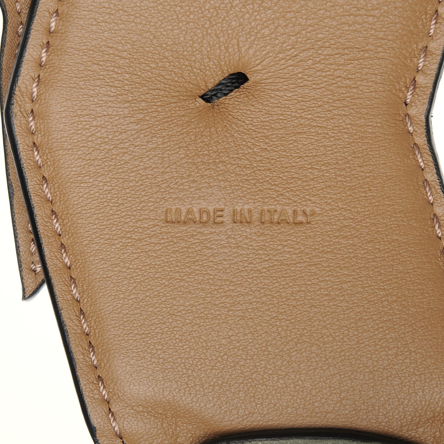 Fendi Calfskin Butterfleye Strap You Black Green 5 of 6