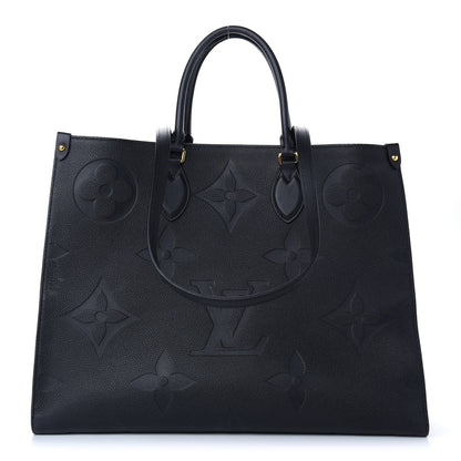 Louis Vuitton Empreinte Monogram Giant Onthego GM Black 1 of 10
