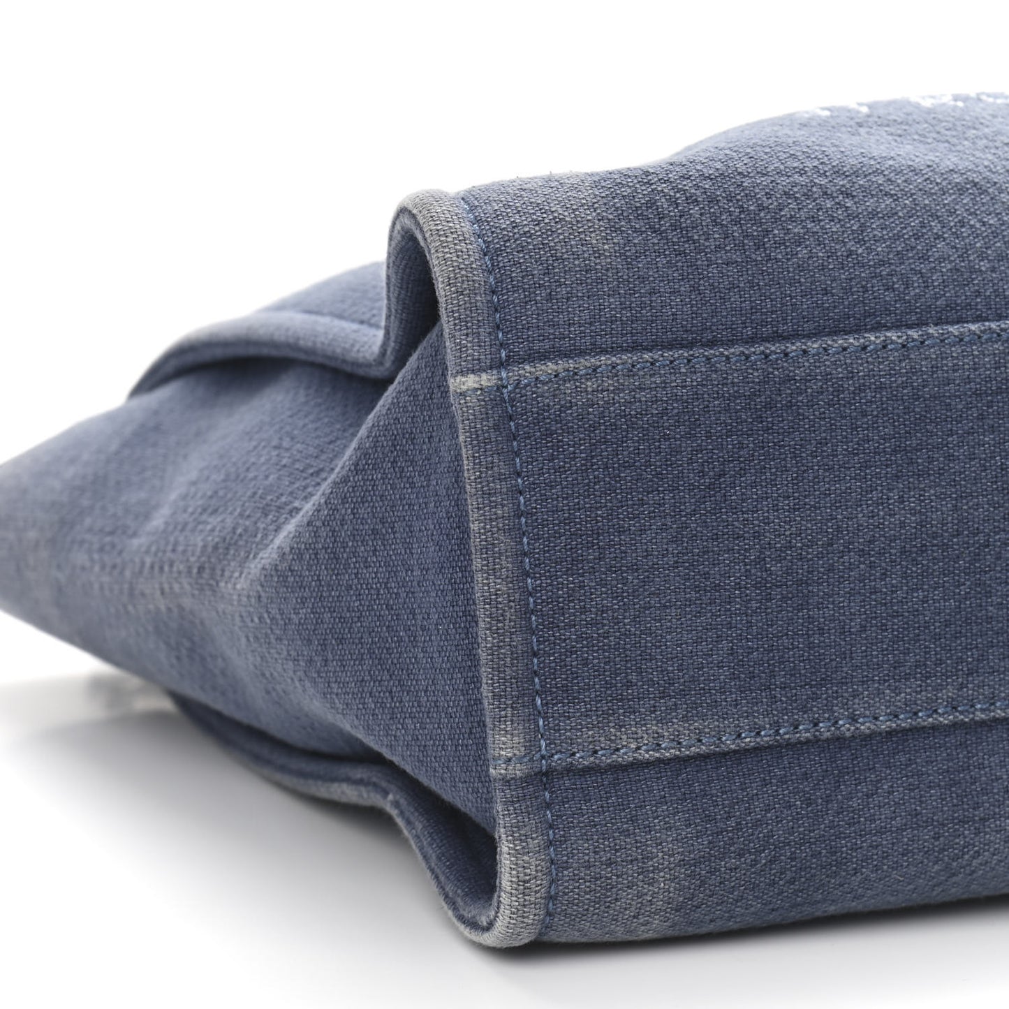 Canvas Small Deauville Tote Blue