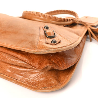 Balenciaga Chevre Classic Hardware Mid Afternoon Tote Camel 9 of 9