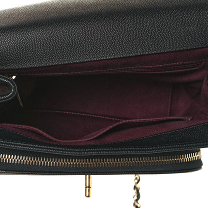 Chanel Caviar Quilted Medium Business Affinity Flap Black 5 of 9