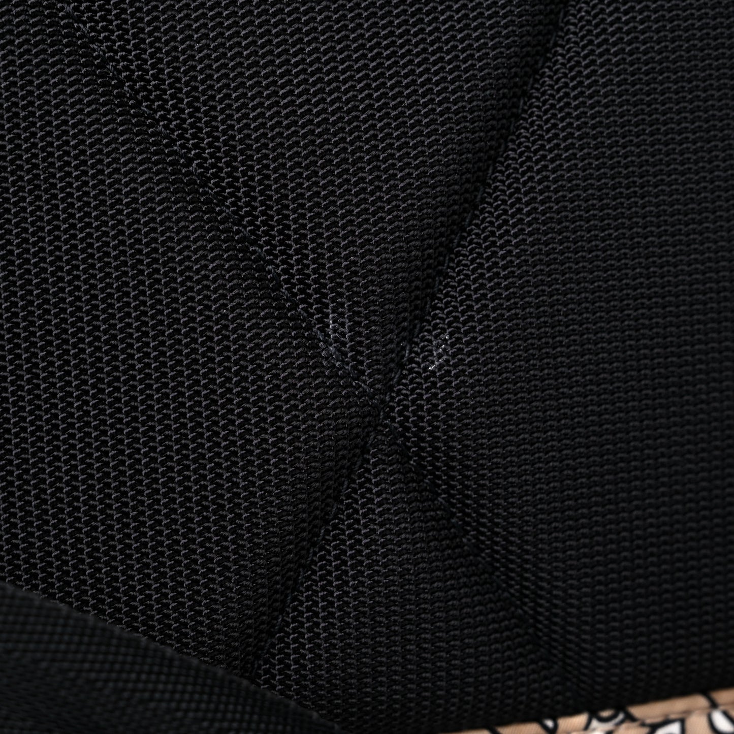 Nylon Monogram Medium Rucksack Backpack Beige