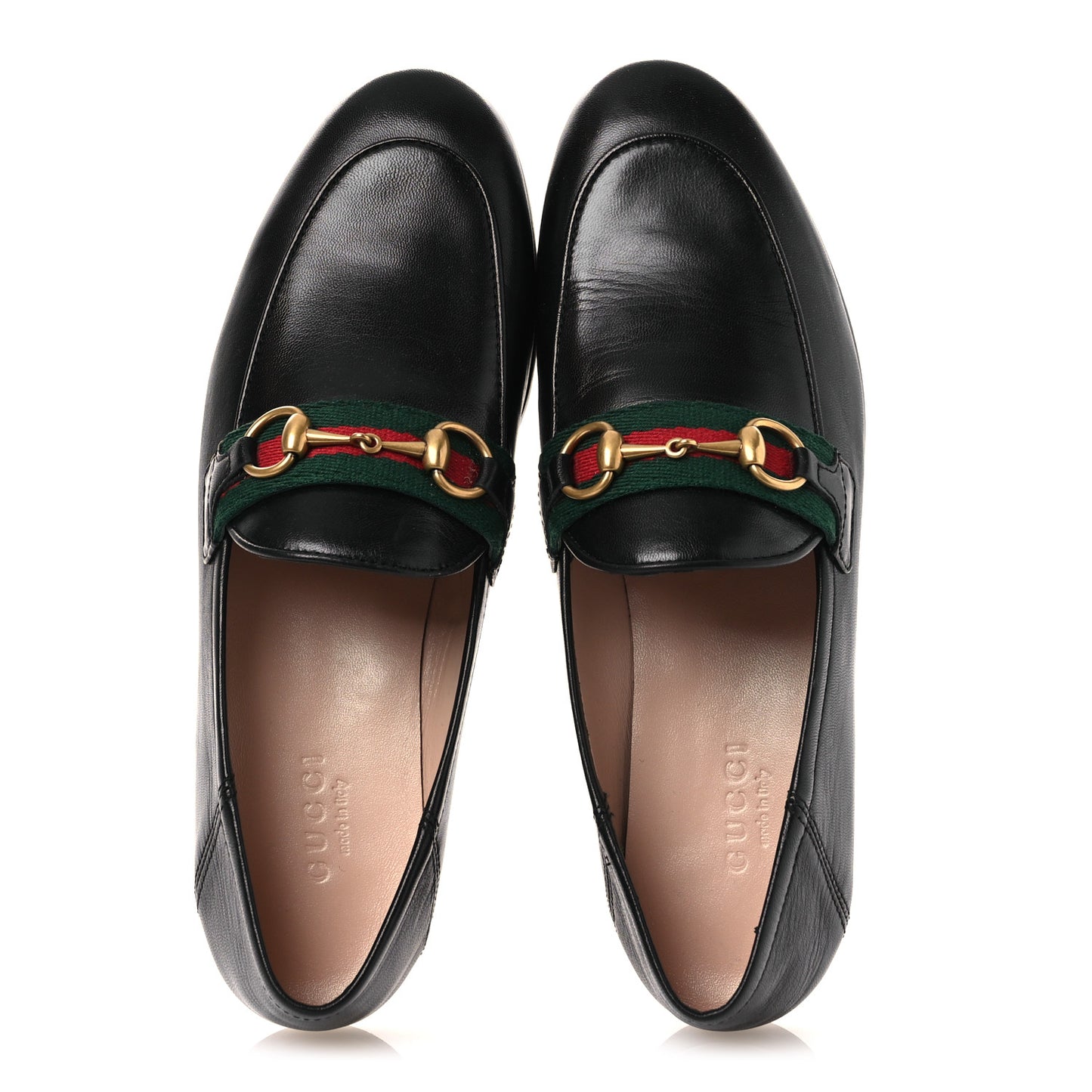 Malaga Kid Web Womens Horsebit Loafers 35 Black