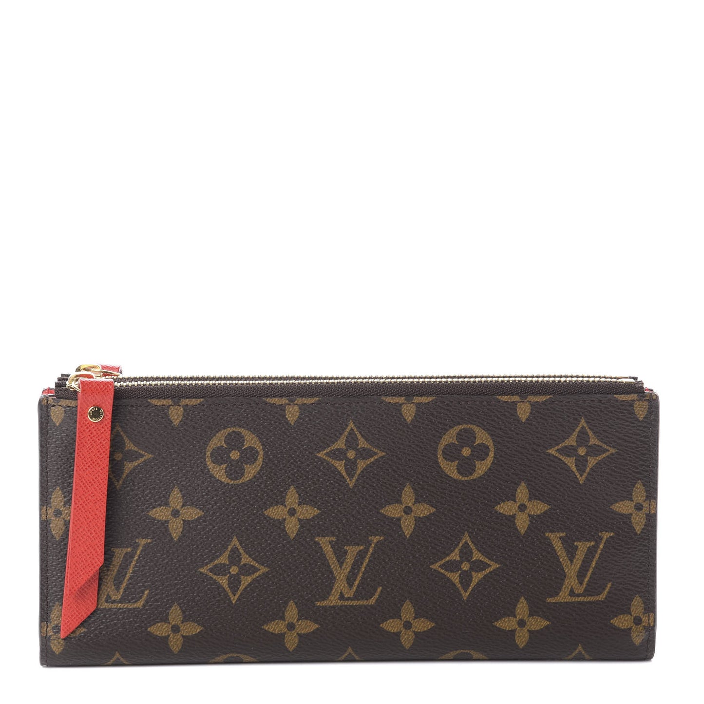 Monogram Adele Wallet Coquelicot