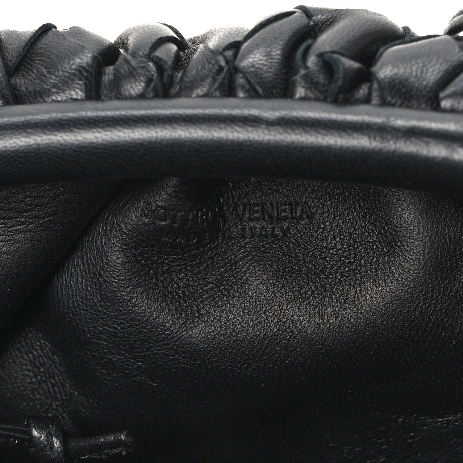 Bottega Veneta Nappa Intrecciato The Mini Pouch Black 6 of 11
