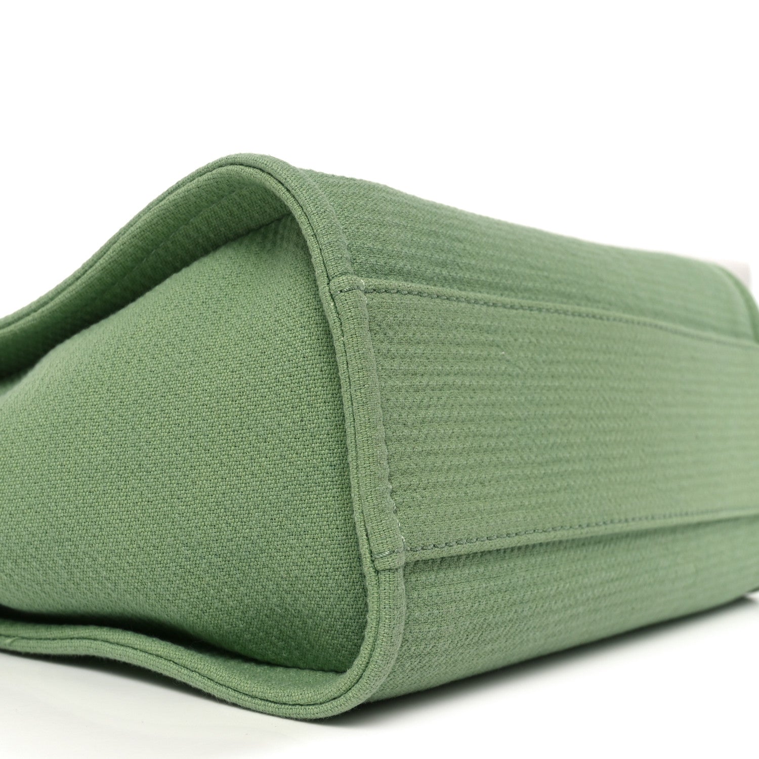 Chanel Mixed Fibers Small Deauville Tote Green 10 of 11