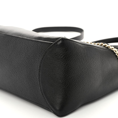 Chloe Calfskin Small Faye Day Shoulder Bag Black 10 of 10