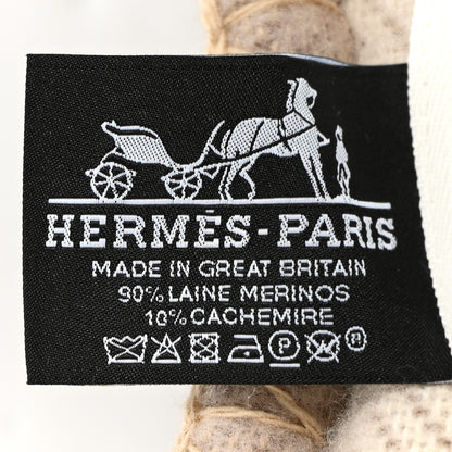 Hermes Wool Cashmere Tissage Pillow Sable 3 of 3