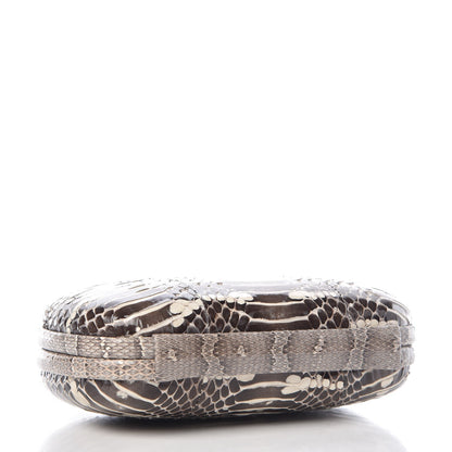 Bottega Veneta Ayers Mangrovia Knot Clutch Mist 4 of 6