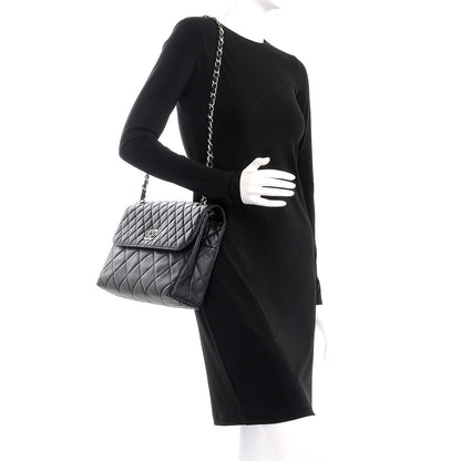 Chanel Calfskin Quilted In The Business Flap Bag Black 2 of 11