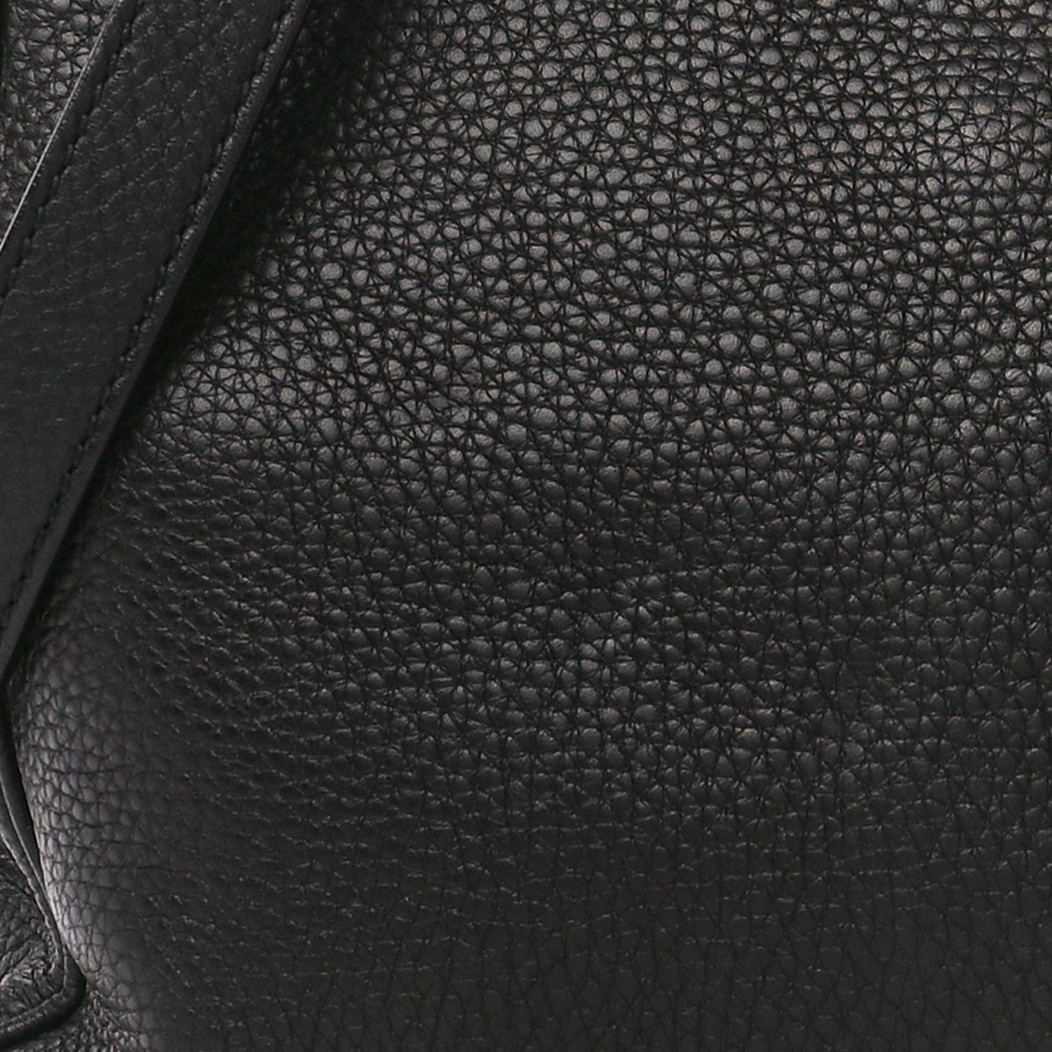 Gucci Calfskin Small Bamboo Shopper Tote Black 9 of 13
