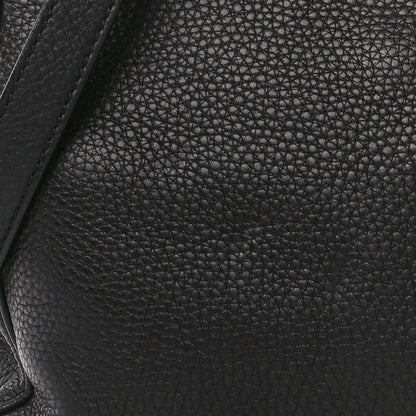 Gucci Calfskin Small Bamboo Shopper Tote Black 9 of 13