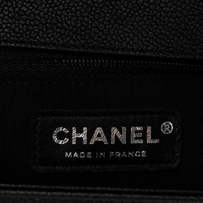 Chanel Caviar Quilted New Medium Boy Flap Black 6 of 11