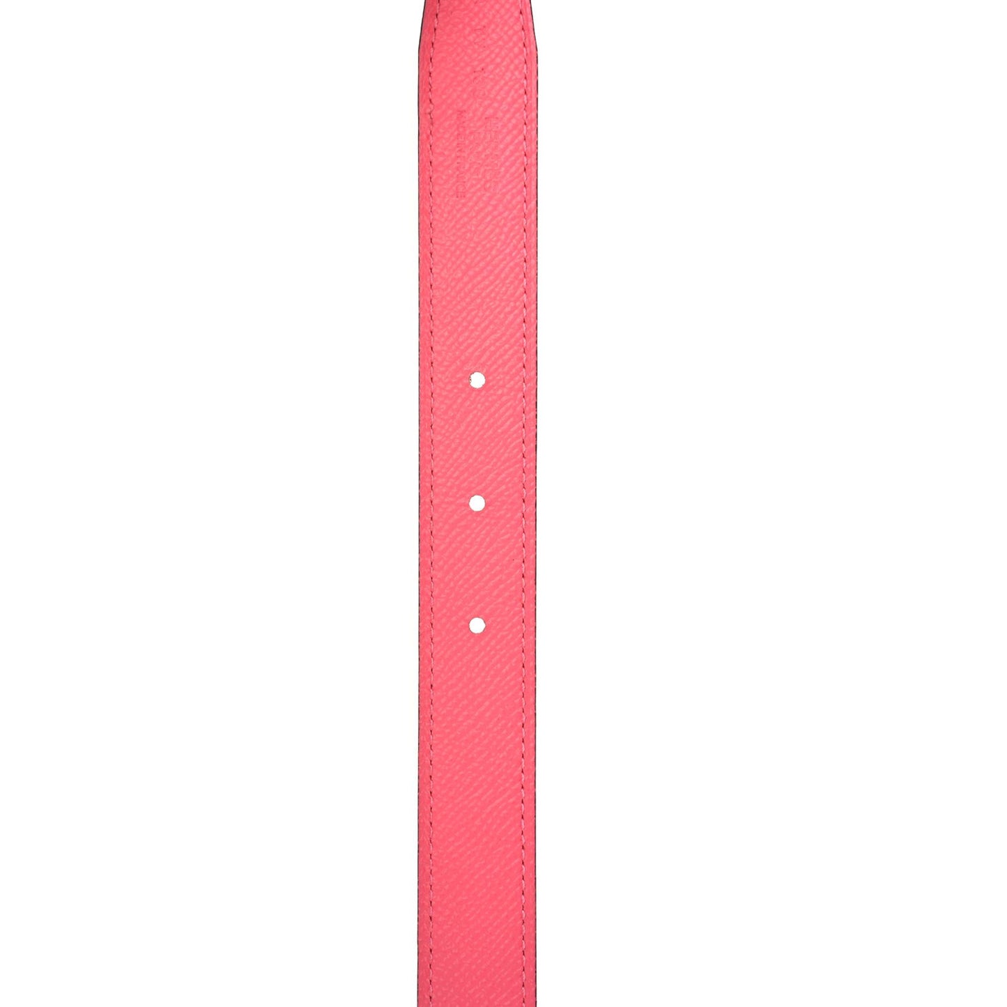 Epsom Swift Lizard 24mm Mini Constance H Belt 75 Orange Poppy Rose Azalee