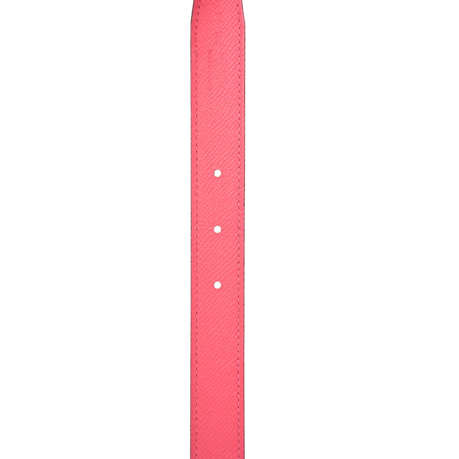 Hermes Epsom Swift Lizard 24mm Mini Constance H Belt 75 Orange Poppy Rose Azalee 4 of 5
