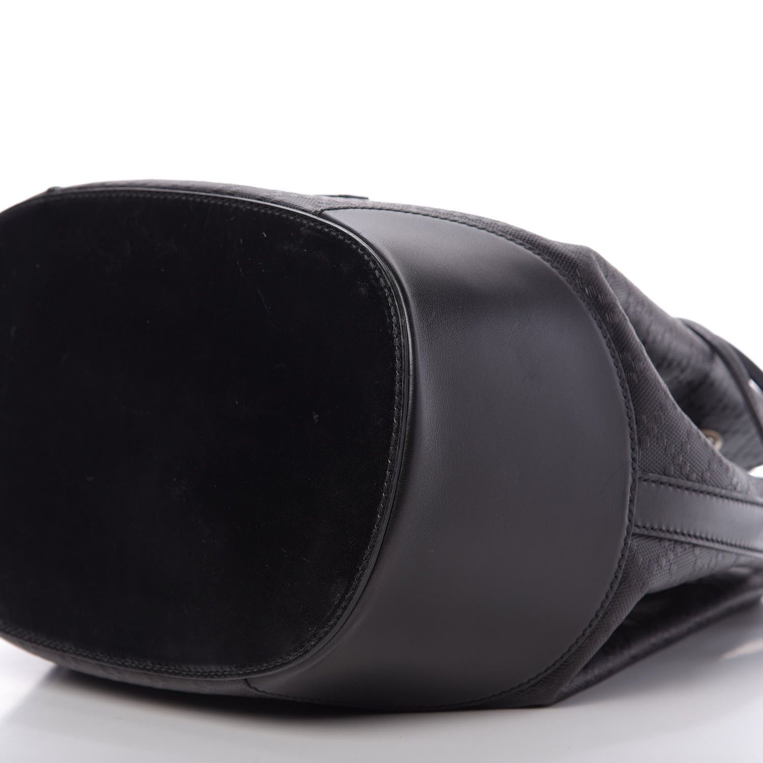 Gucci Bright Diamante Medium Bucket Bag Black 7 of 10