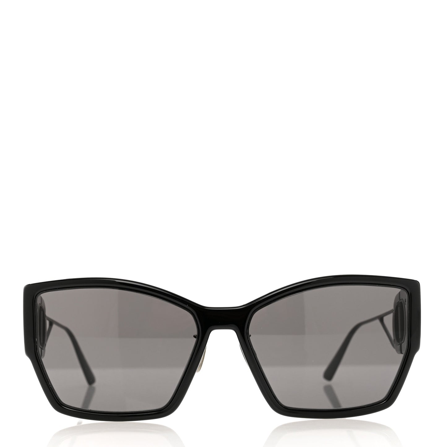 Rectangular 30 Montaigne 1 Sunglasses Black
