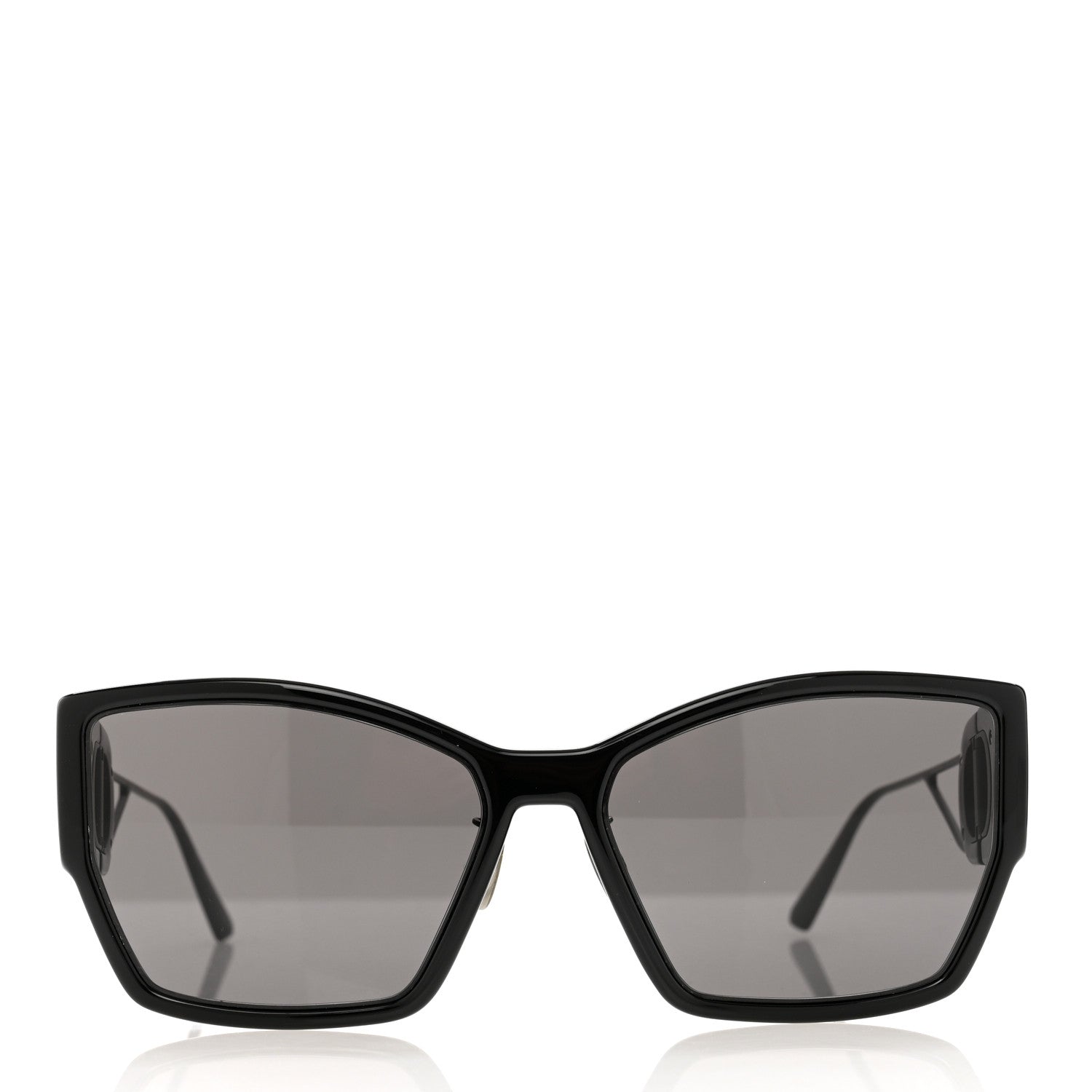 Christian Dior Rectangular 30 Montaigne 1 Sunglasses Black 2 of 7