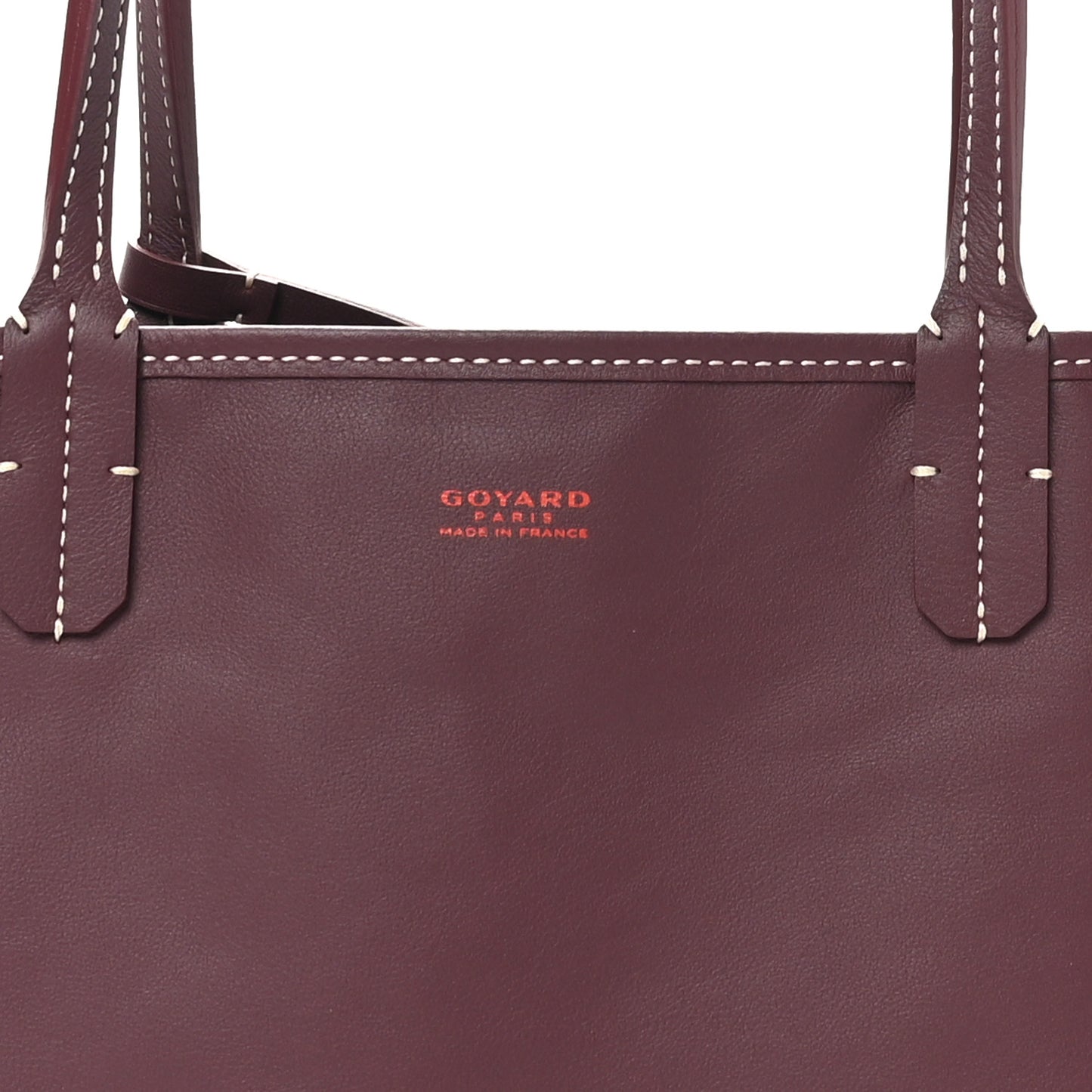 Goyardine Reversible Mini Anjou Burgundy