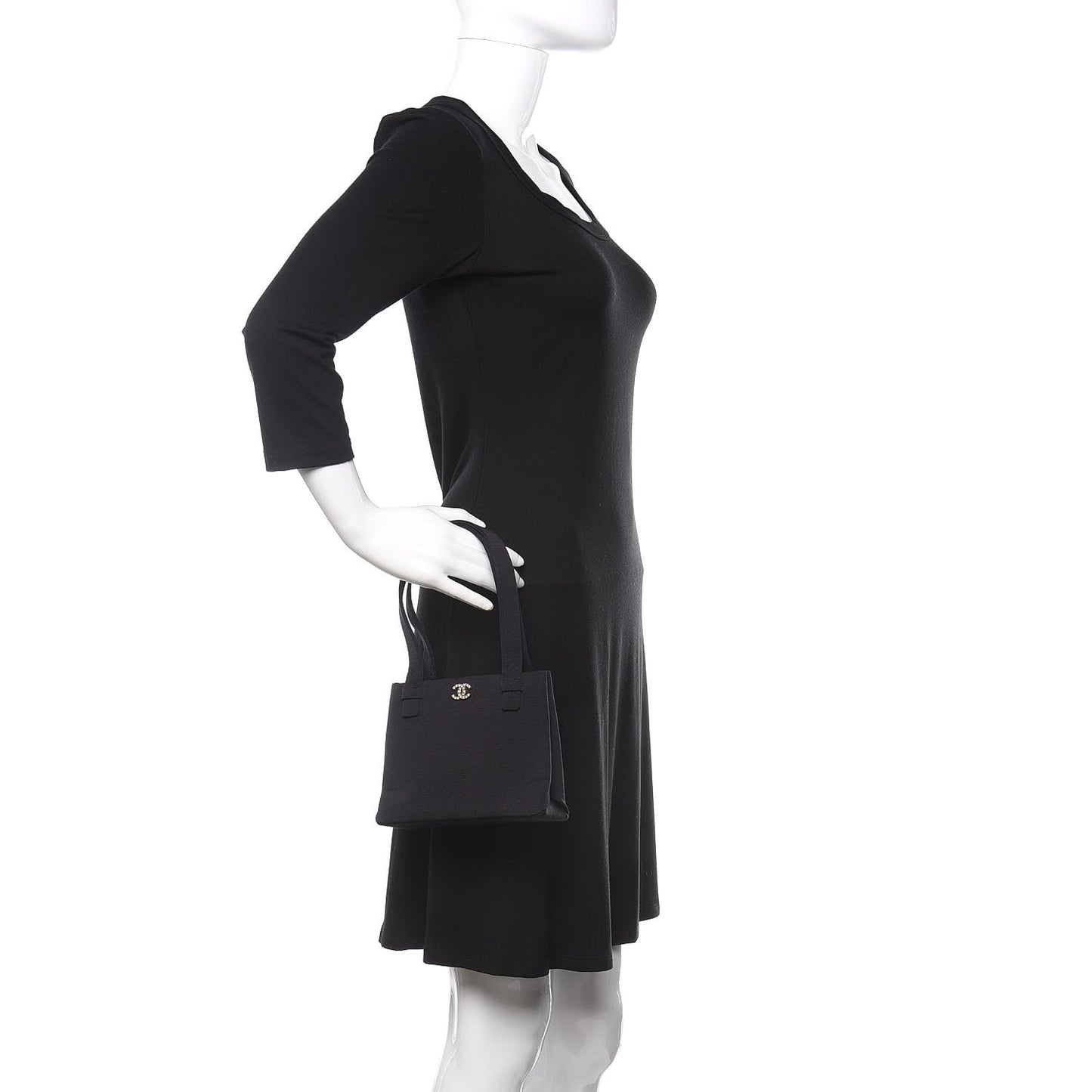 Grosgrain Mini Bag Black