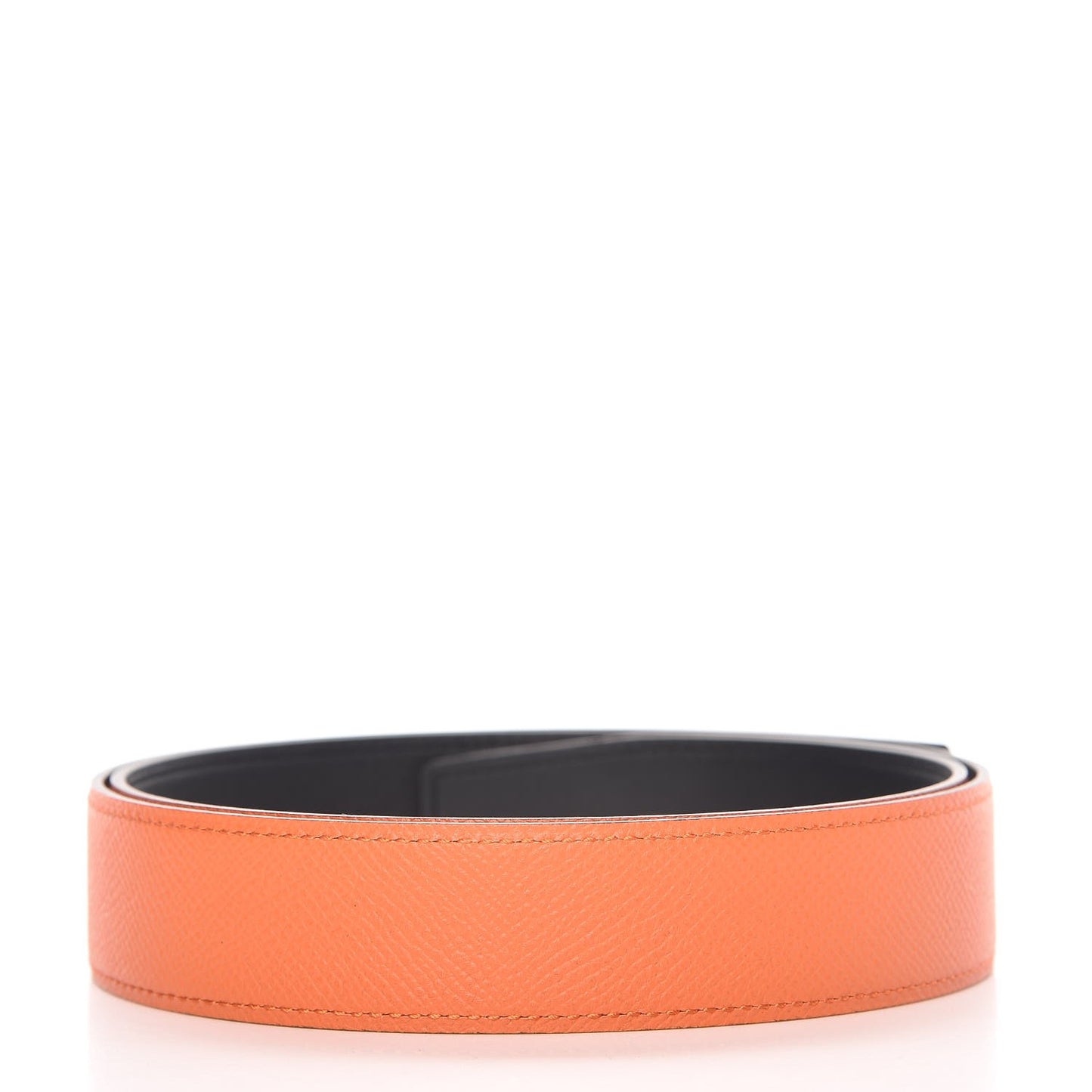 Swift Epsom 32mm Belt Strap 85 Black Orange