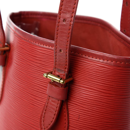 Louis Vuitton Epi Petit Bucket 23 Rouge 13 of 13