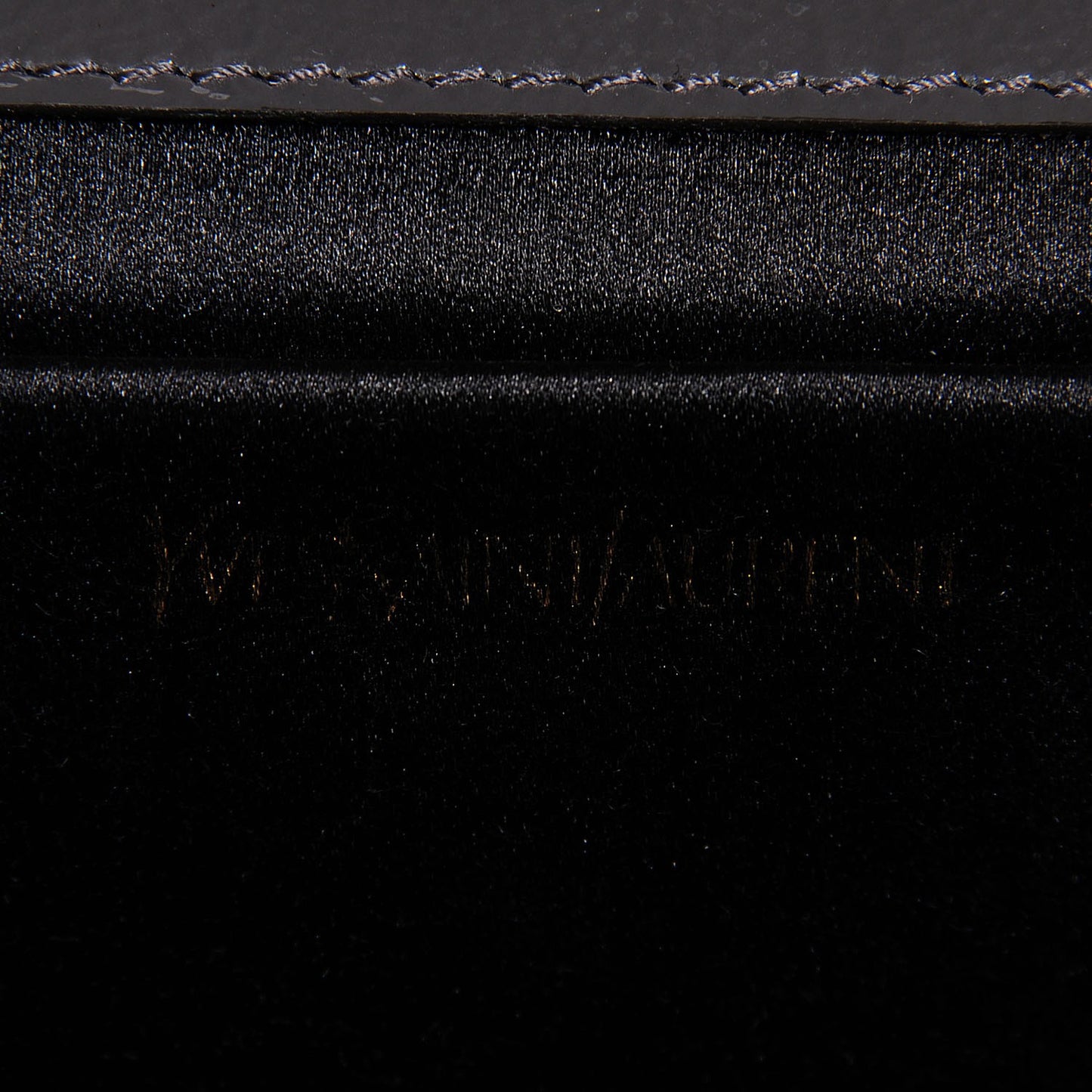 Textured Patent Monogram Large Belle de Jour Clutch Grey