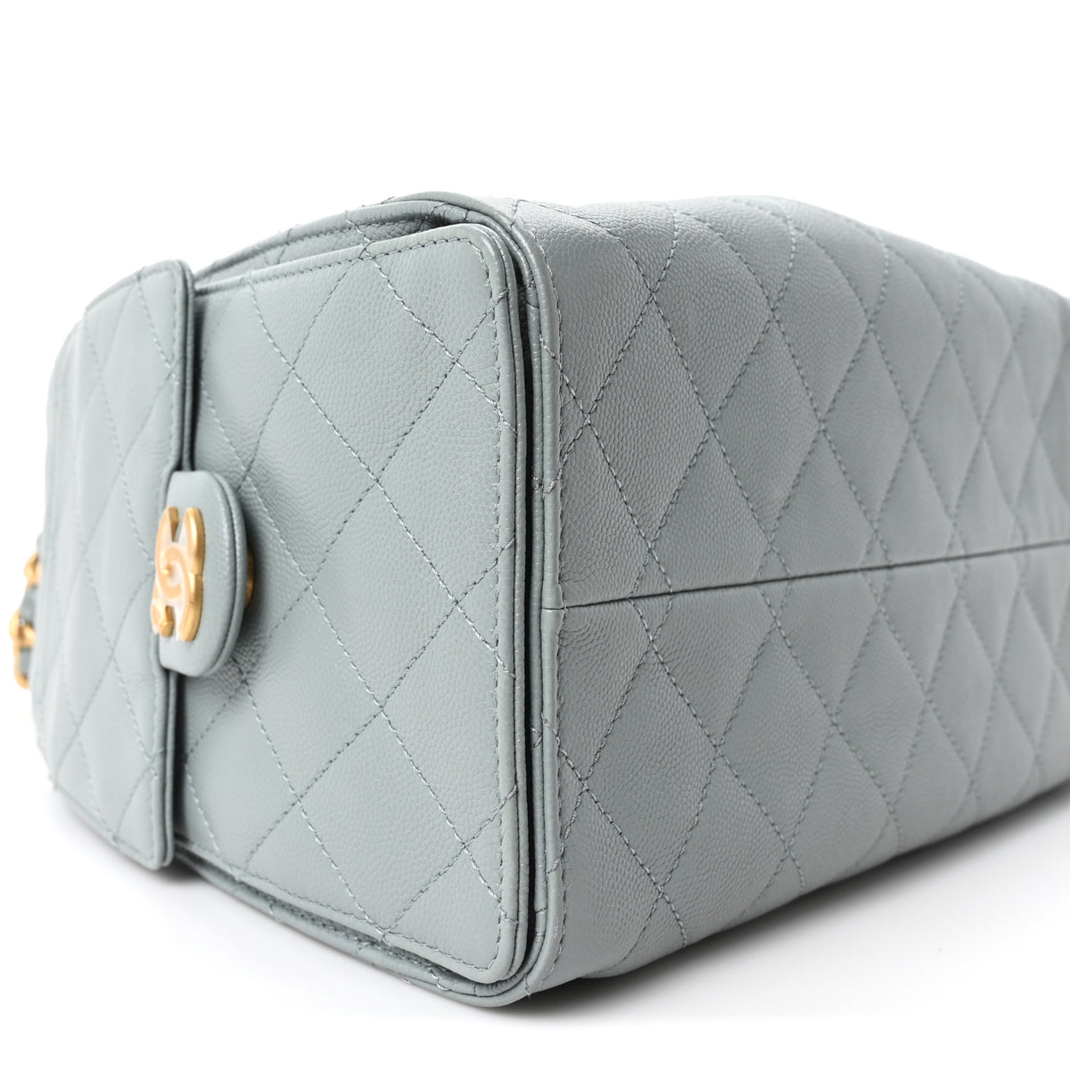 Chanel Caviar Quilted Small Chanel 25 Handbag Light Green 15 of 17