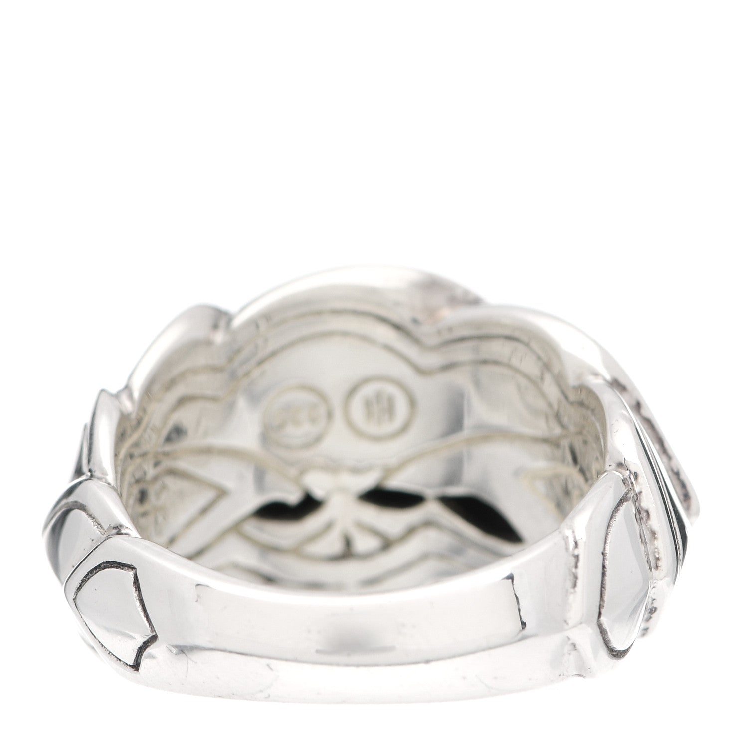 John Hardy Sterling Silver Legends Naga Band Ring 57 8 3 of 4