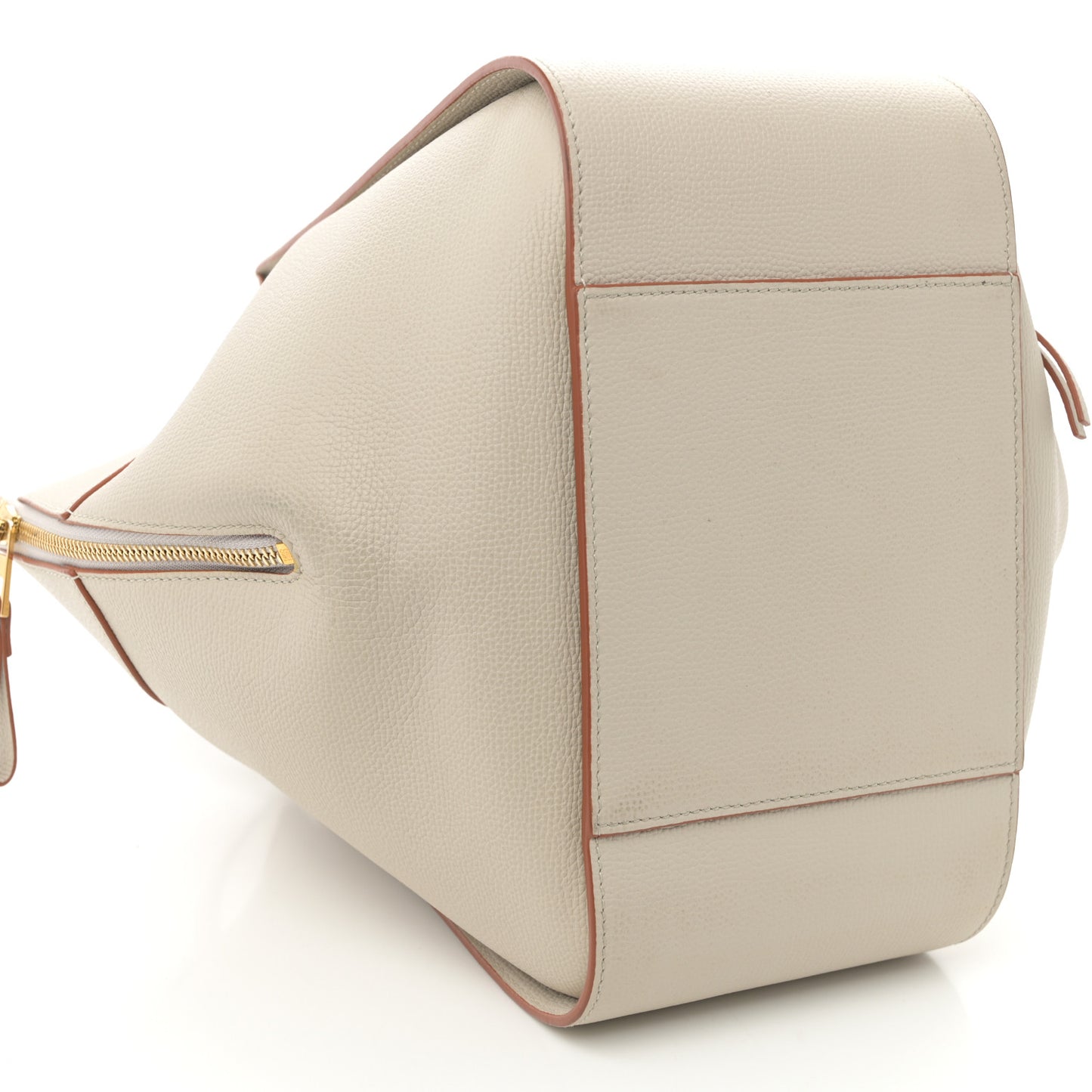 Grained Calfskin Small Hammock Shoulder Bag Light Ghost