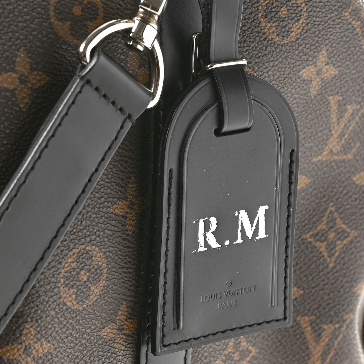 Monogram Macassar Keepall Bandouliere 55