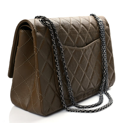 Chanel Aged Calfskin Quilted 2.55 Reissue 227 Flap Dark Brown 3 of 10