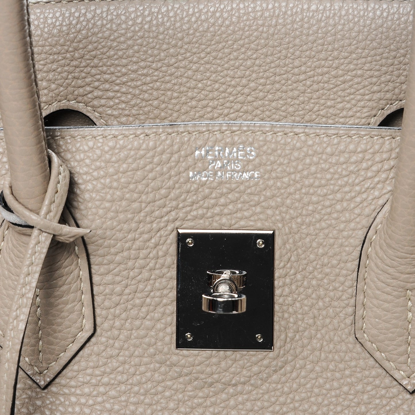 Togo Birkin 35 Gris Tourterelle