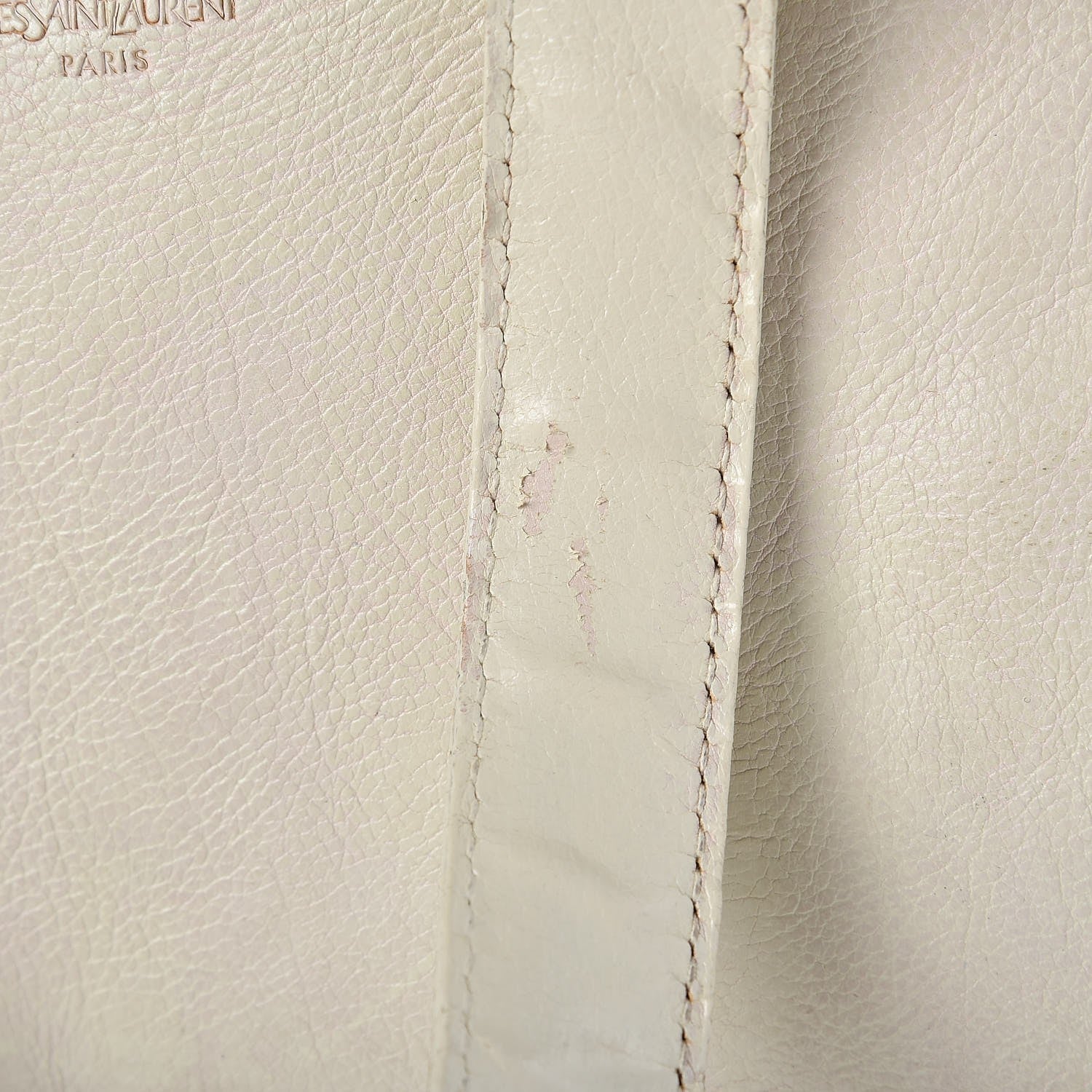 Saint Laurent Calfskin Medium Muse Ivory 8 of 14