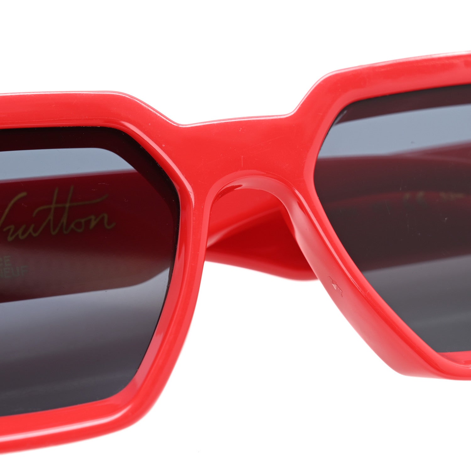 Louis Vuitton Acetate 1.1 Millionaires Z1169W Sunglasses Red