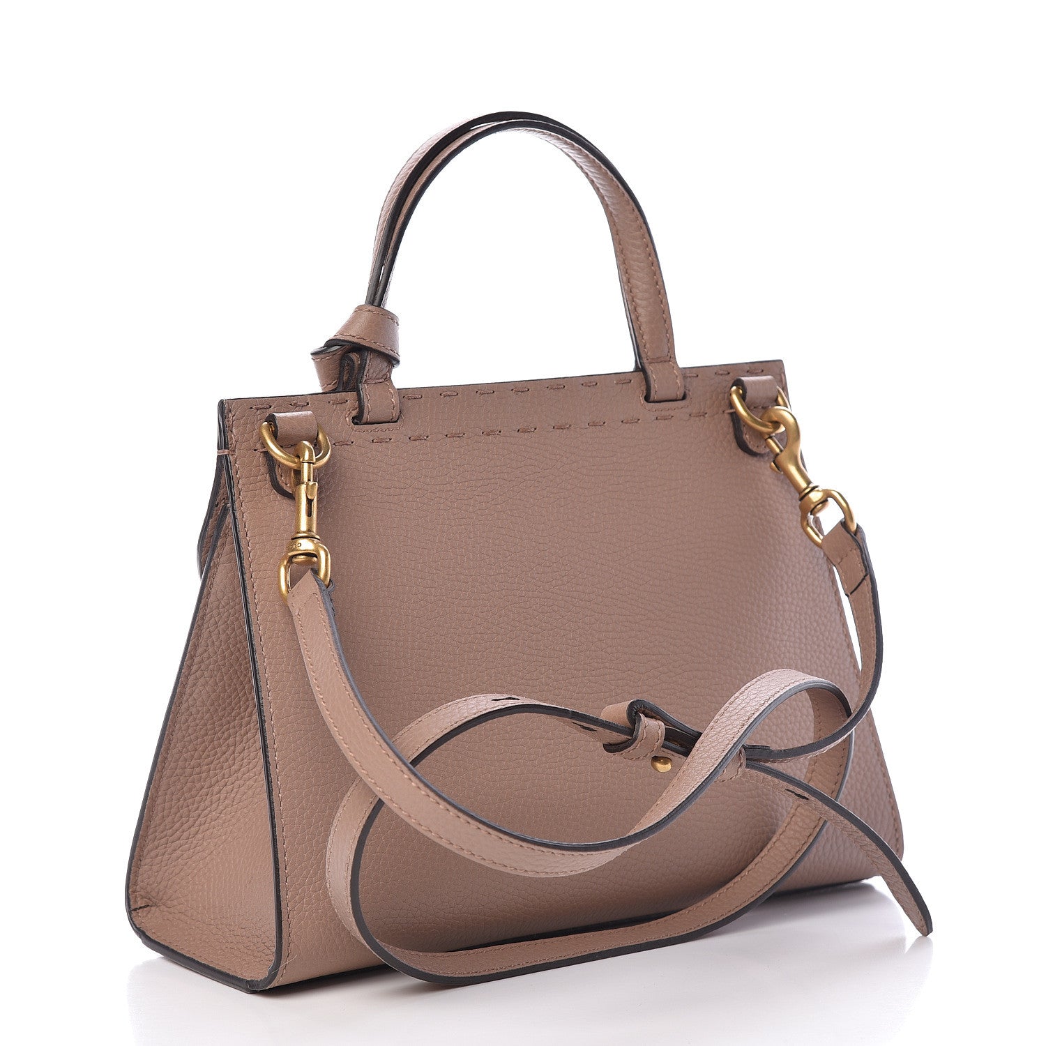 Gucci Calfskin Mini Pearly GG Marmont Top Handle Bag Porcelain Rose 3 of 11