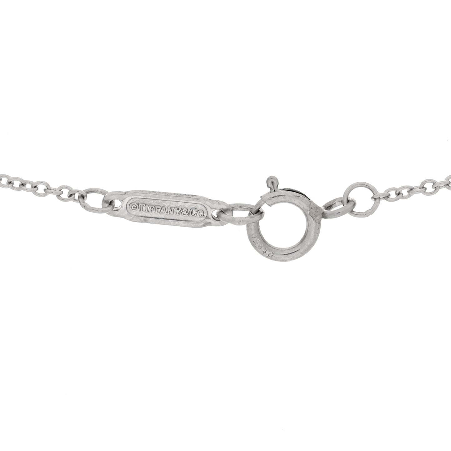 Platinum Diamond Letters J Pendant Necklace