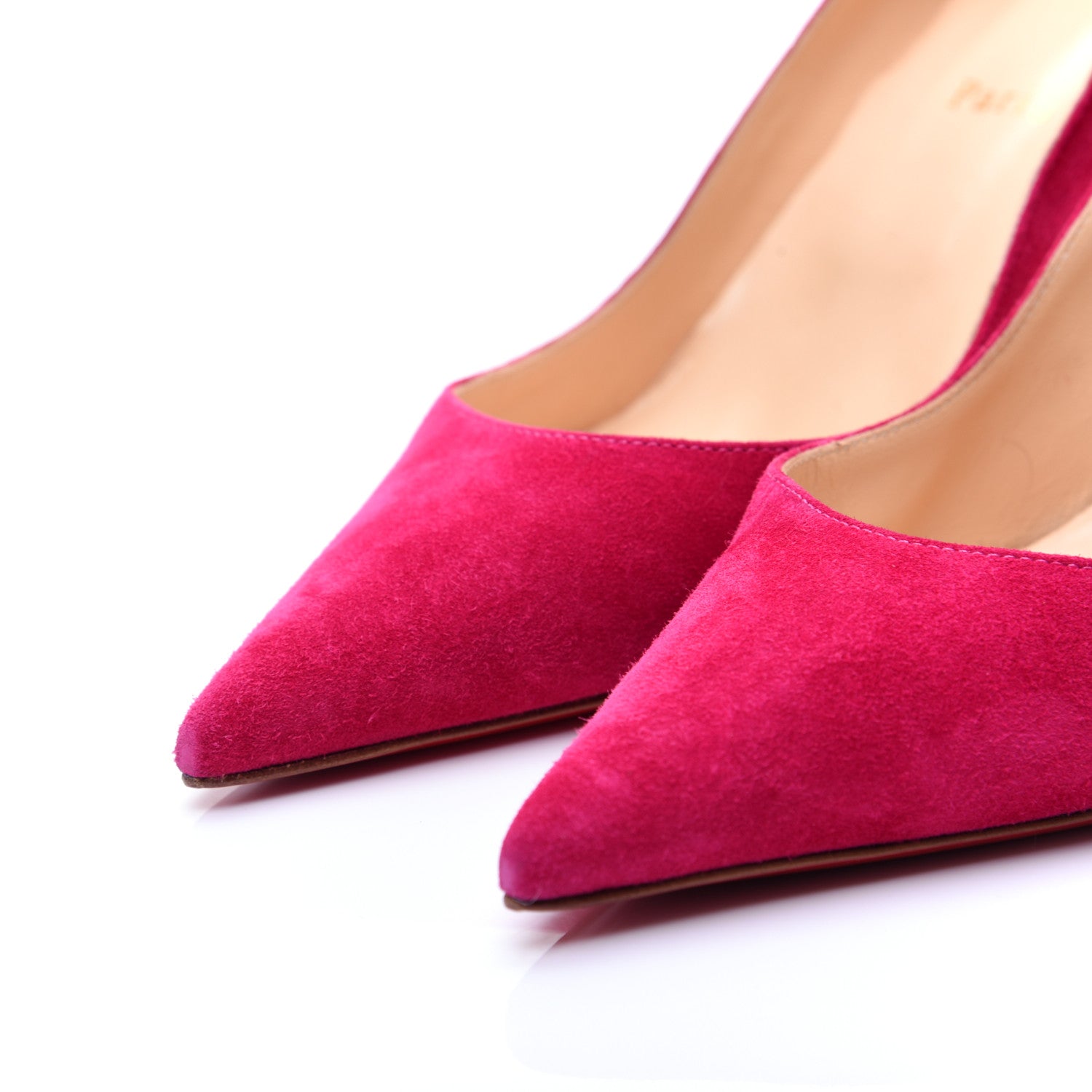 Christian Louboutin Veau Velours Clare 80 Pumps 41 Bomba 5 of 11