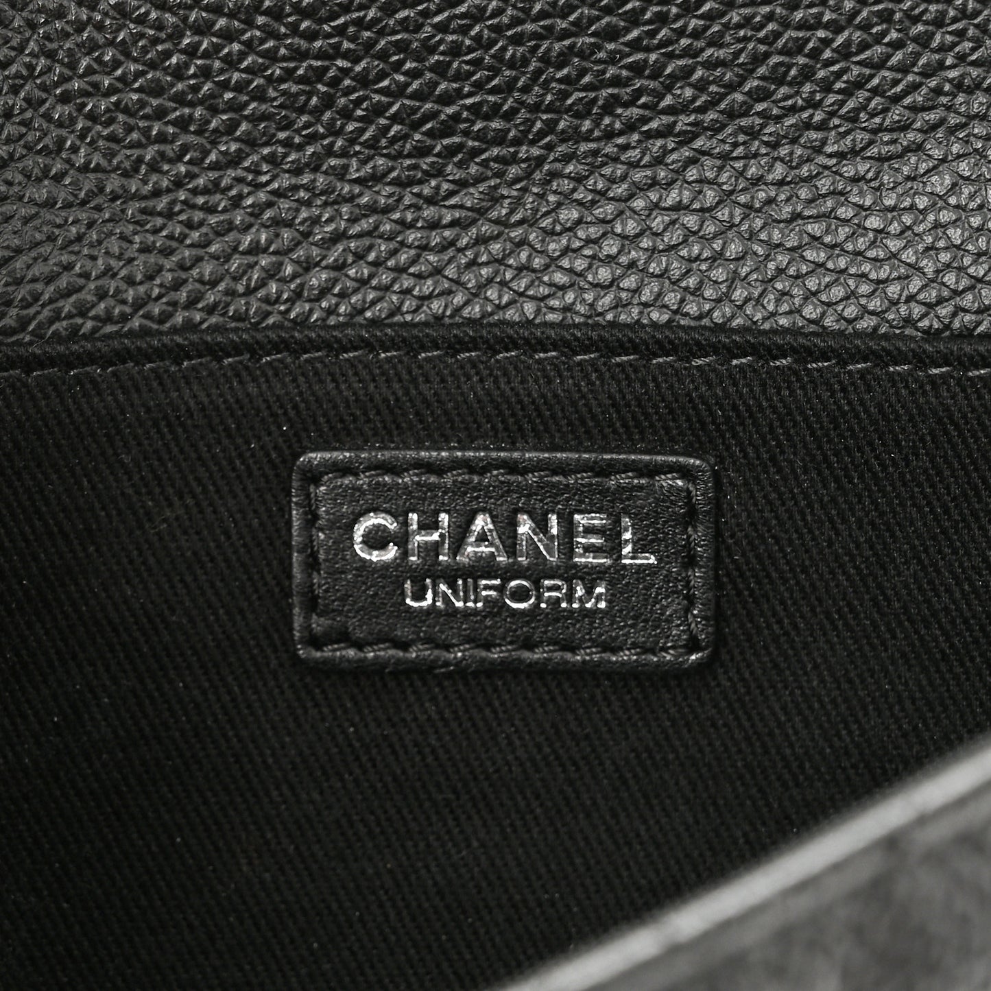 Grained Calfskin Quilted 2.55 Reissue Flap Belt Bag Clutch Black